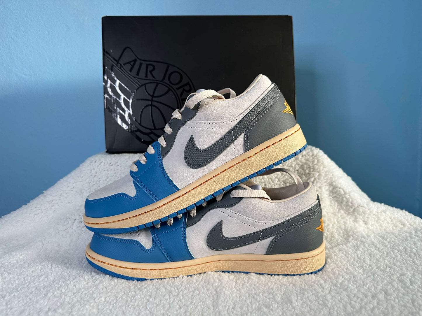 Sneakers Nike Air Jordan 1 Low Tokio 96. Talla 26 cms
