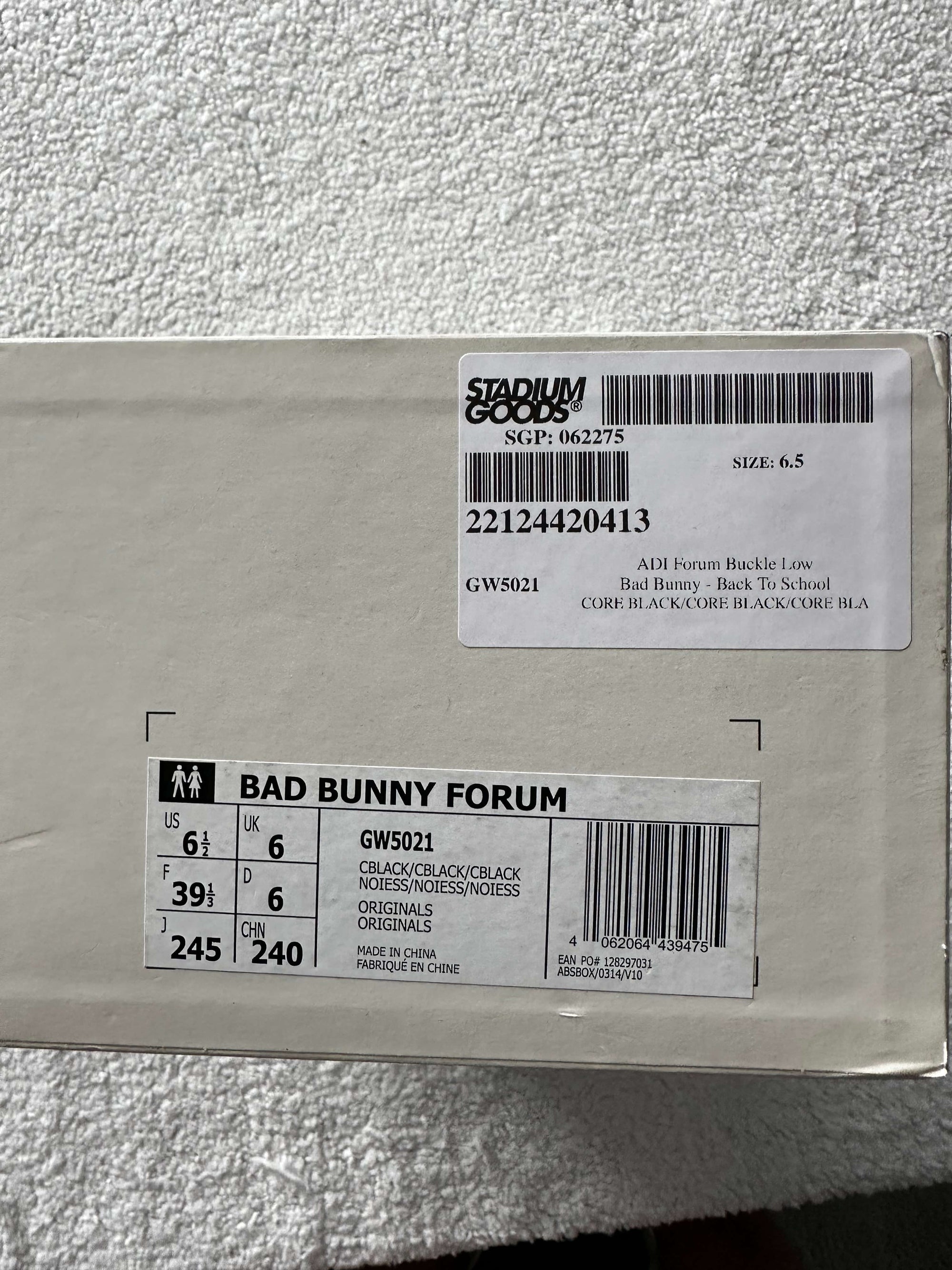 Sneakers Adidas Forum Buckle Low Bad Bunny.