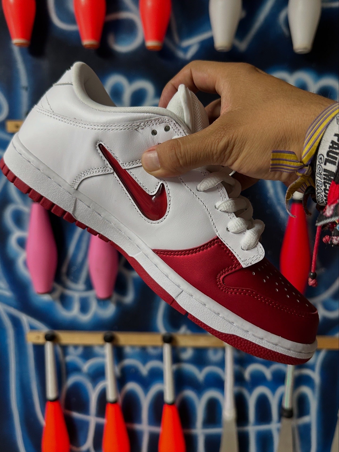 Nike SB Dunk Supreme Rojo. Talla 27 centímetros