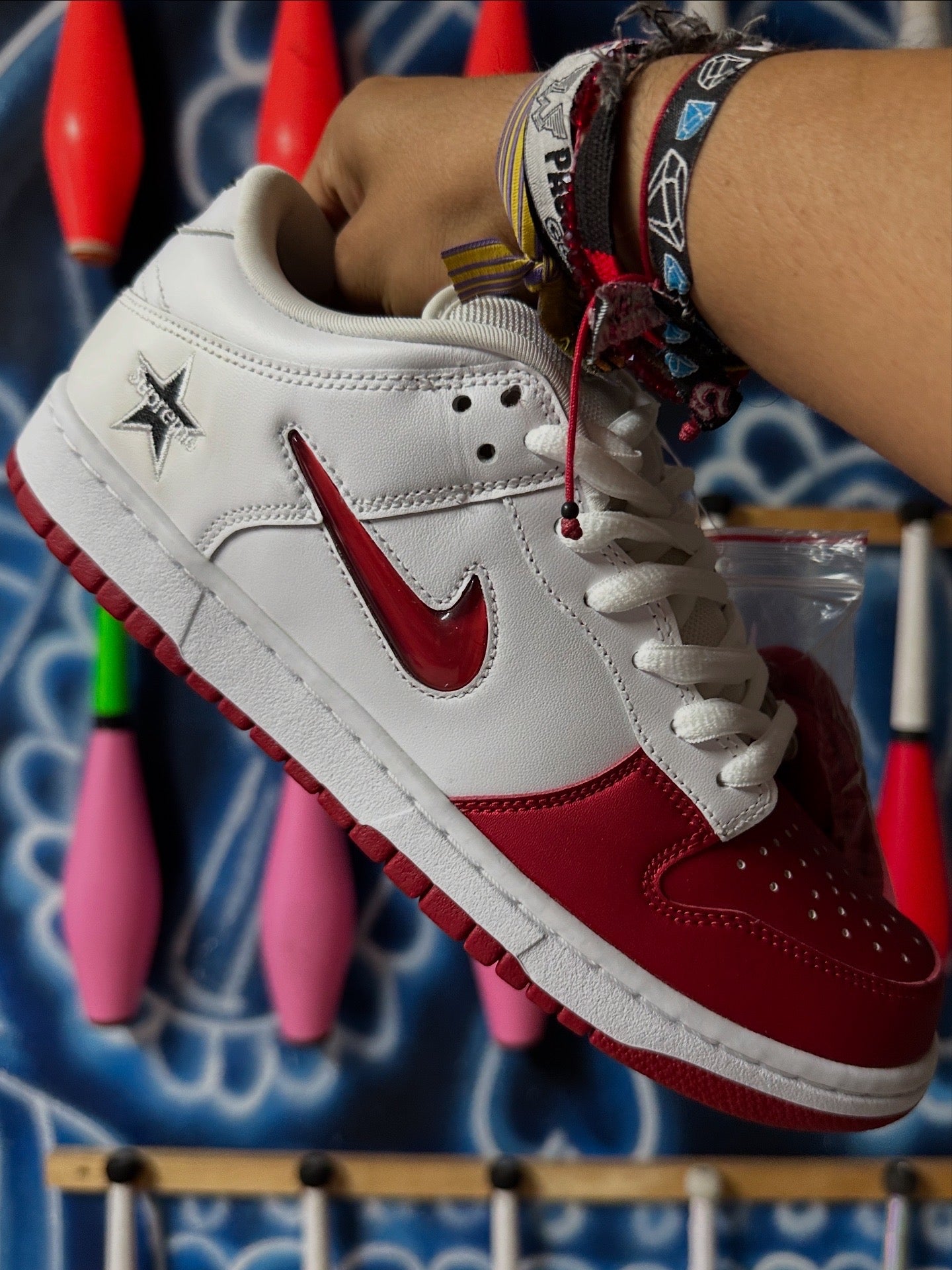 Nike SB Dunk Supreme Rojo. Talla 27 centímetros
