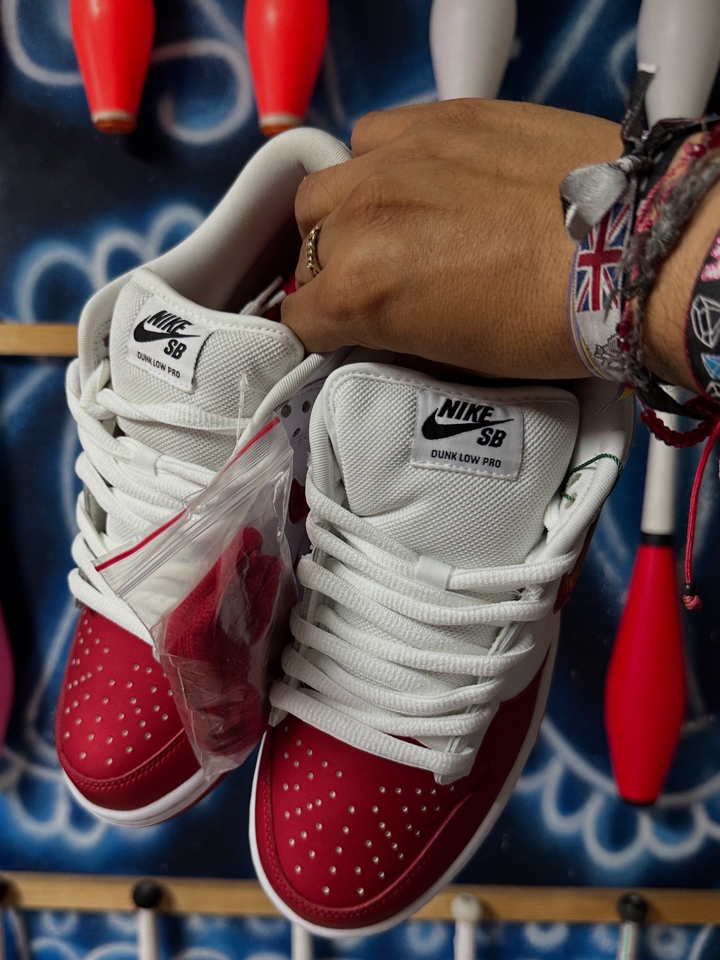 Nike SB Dunk Supreme Rojo. Talla 27 centímetros