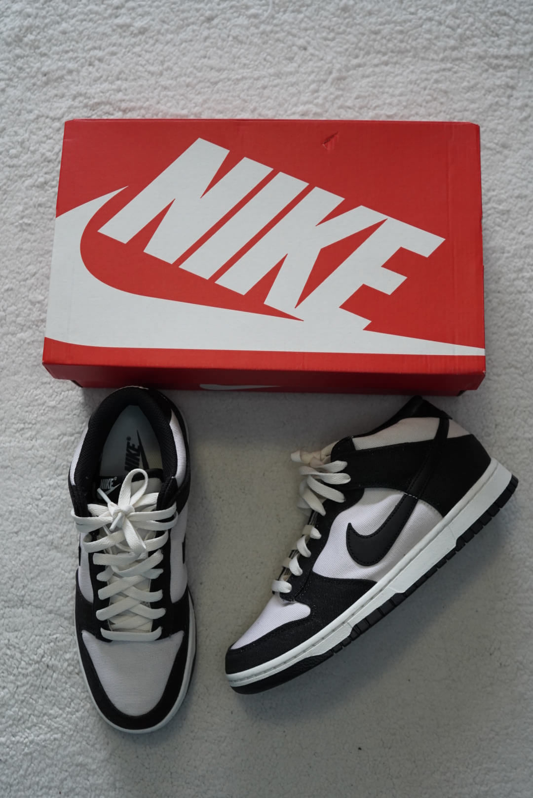 Nike dunk mid sale gris