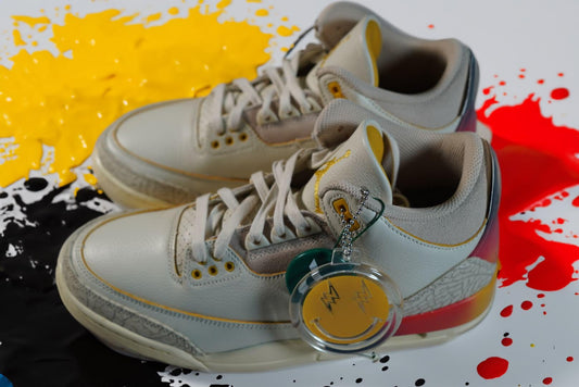 Nike Air Jordan 3 x J Balvin 'Medellín Sunset'. Talla 26