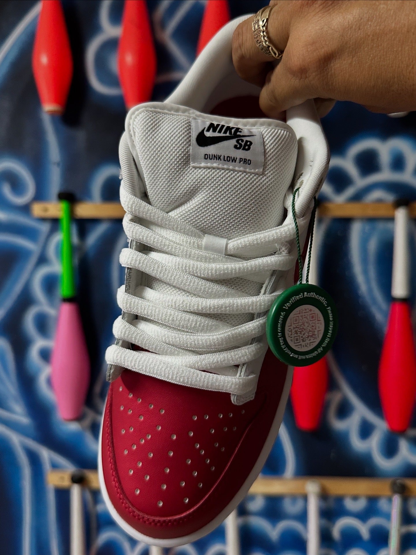 Nike SB Dunk Supreme Rojo. Talla 27 centímetros