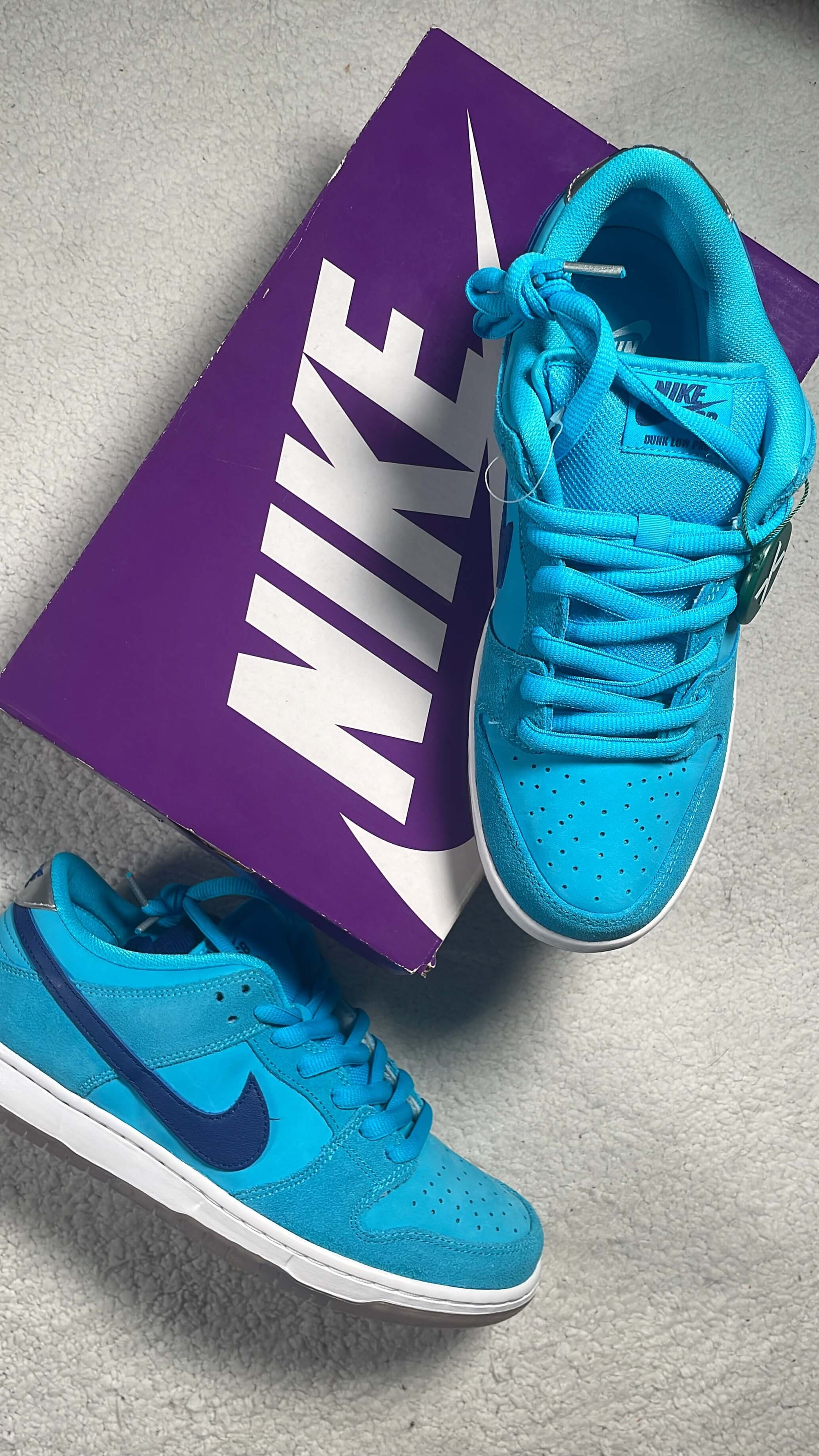 Sneaker Nike SB Dunk Low Pro Blue Fury - sneakersshopmexico